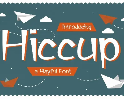 Hiccup Free Trial font