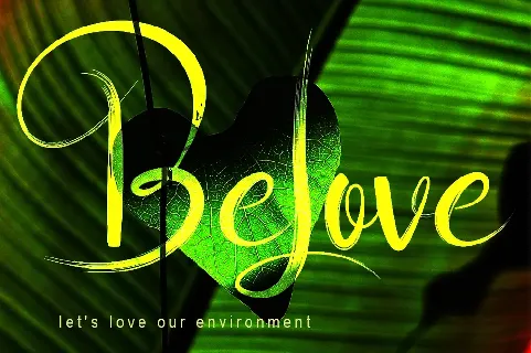 Belove font