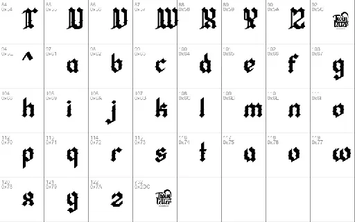 QIUBA font