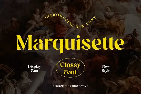 Marquisette font