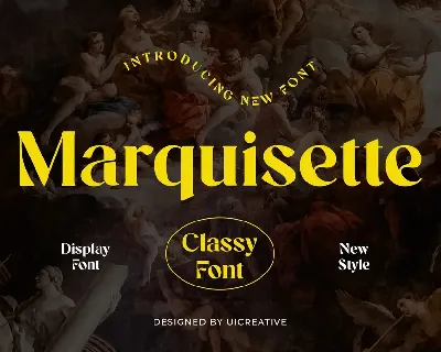 Marquisette font