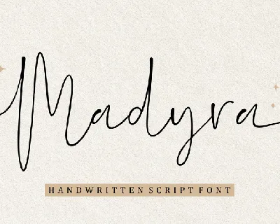 Madyra font