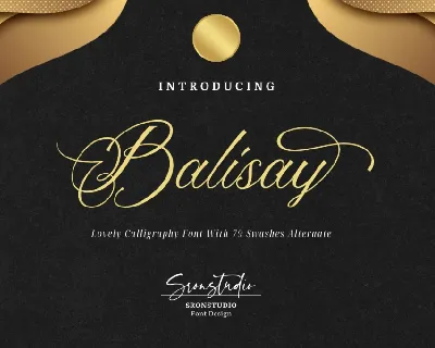 Balisay font