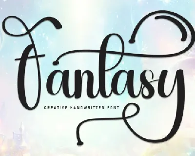 Fantasy Calligraphy font