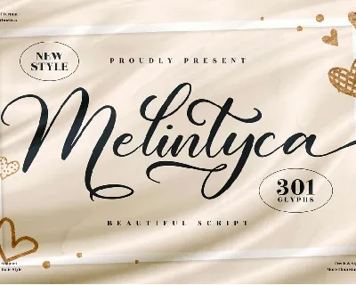 Melintyca font