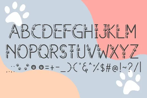 Meows Fancy font