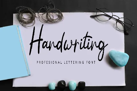 Handwriting Script Typeface font