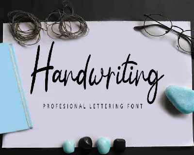 Handwriting Script Typeface font