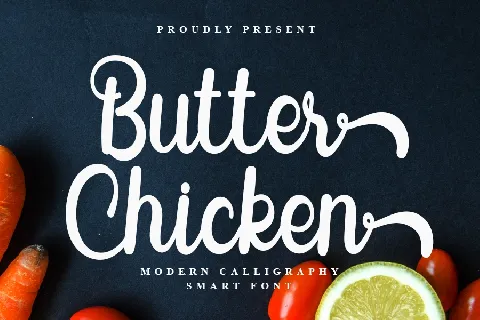 Butter Chicken font