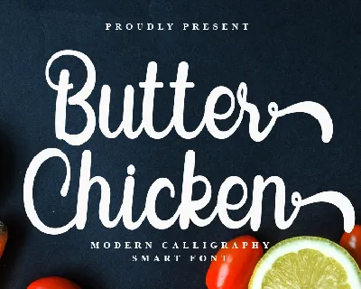 Butter Chicken font