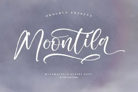 Moontila font
