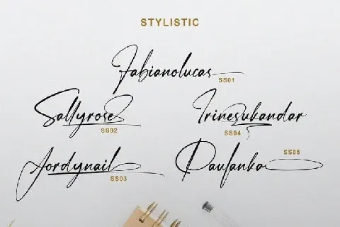 Janelotus Handwritten font