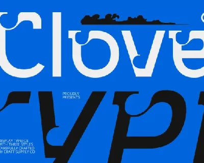 CS Clove font