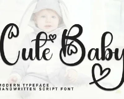 Cute Baby Script font