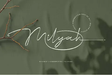 Milyah font