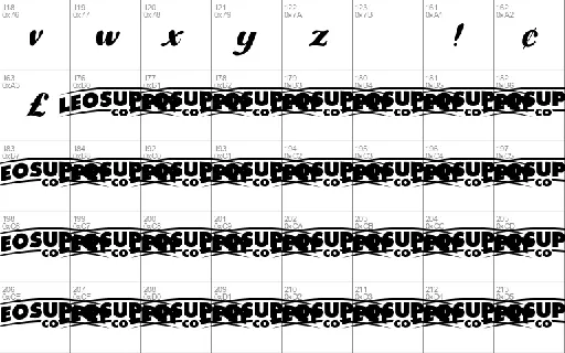 Gullias font