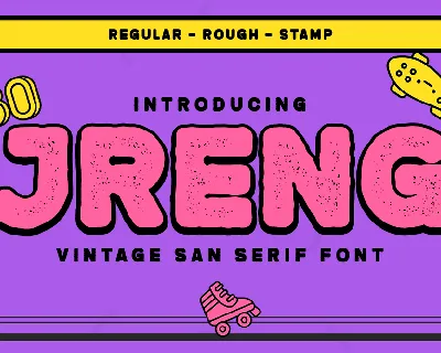 Jreng font