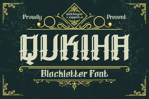 QUKIHA font