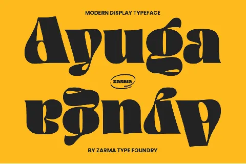 Ayuga DEMO font