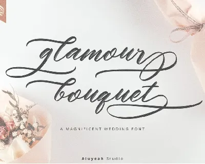 Glamour Bouquet font