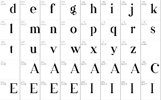 Akrasia font