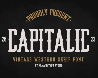 Capitalic font