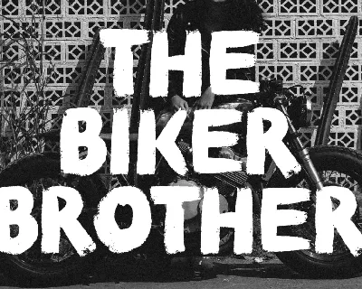 The Biker Brother font