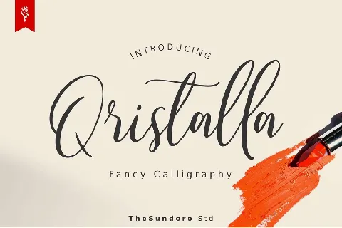 Qristalla font