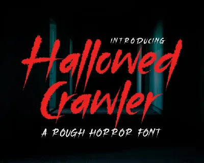 Hallowed Crawler font