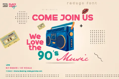 Radugo font