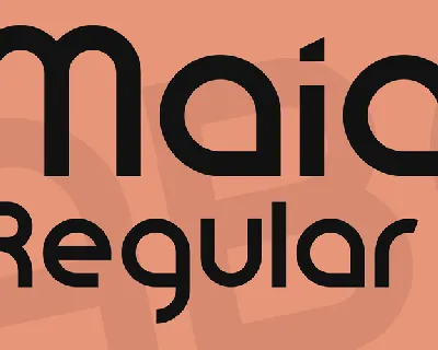 Maia font