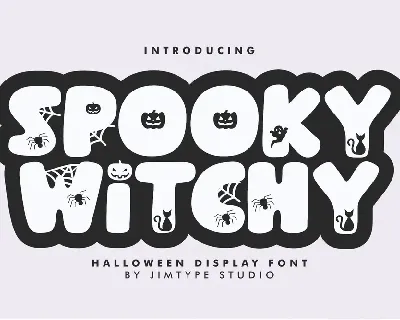 Spooky Witchy DEMO font