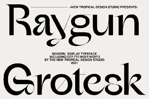 Raygun font