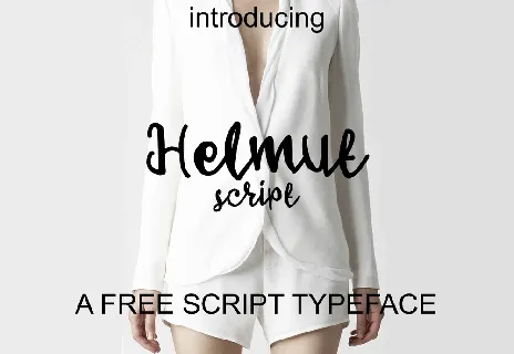 Helmut Script Free font