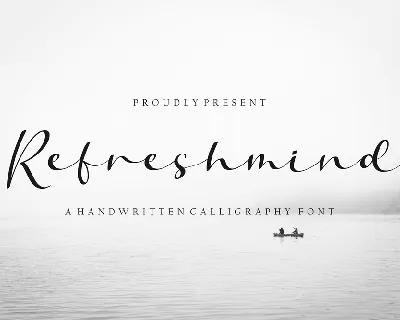 Refreshmind font