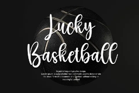 Basketball font