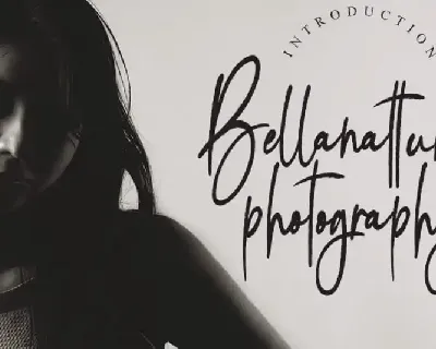 Bellanatture Script font