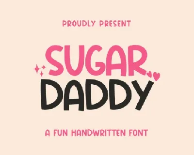 Sugar Daddy Display font