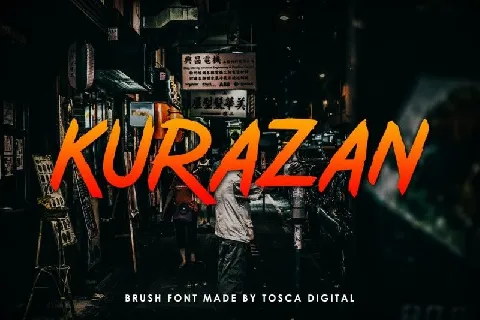 Kurazan font