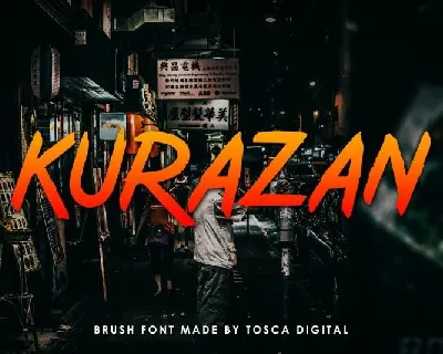 Kurazan font