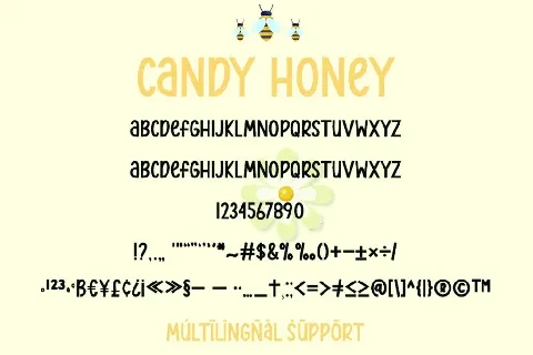 Candy Honey font