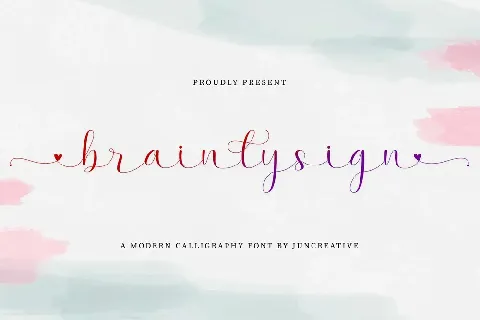 Brainlysign font