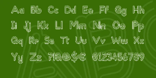 Zapped Sticks font