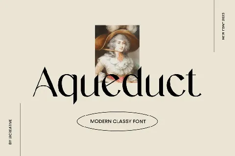 Aqueduct font