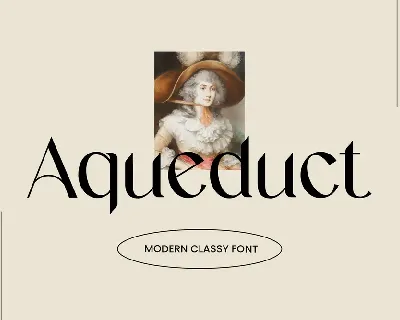 Aqueduct font