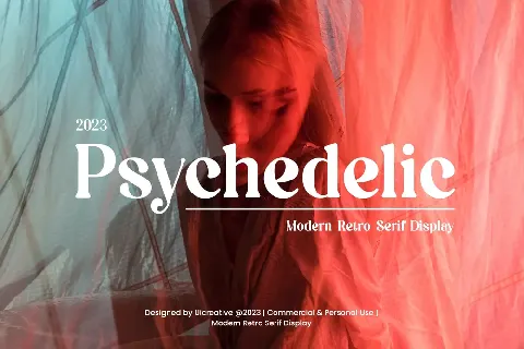 Psychedelic font