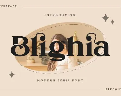 Blighia font