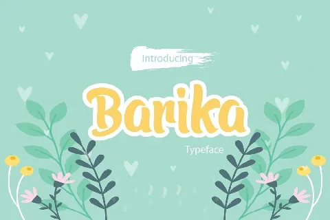 Barika Display font