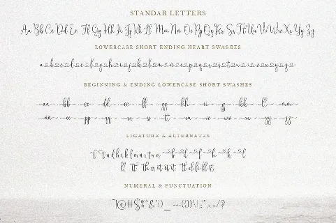 Motting font