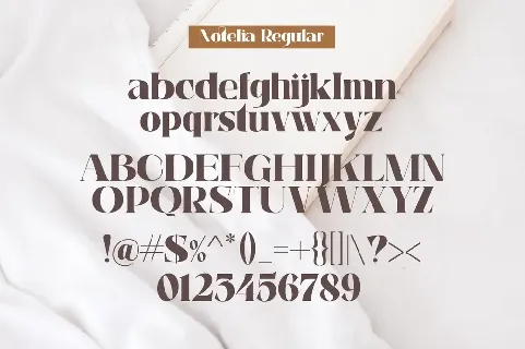 Notelia font